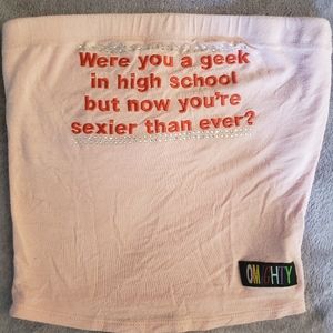 O'Mighty Pink Tube Top